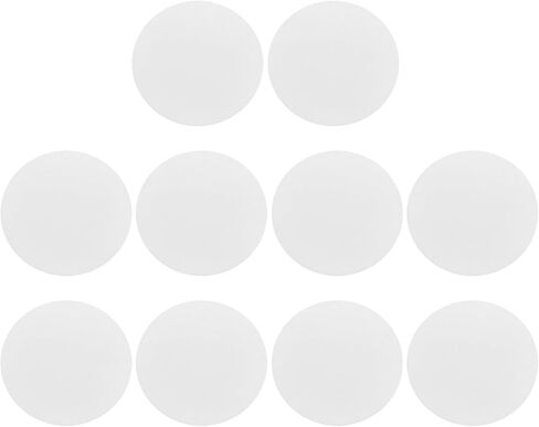 Balacoo 10pcs Acrylic LED Spotlight Diffuser Cover with Matte Surface Technology and Anti-glare Feature, Universal Fit Ceiling Light Cover Replacement for Offices and Household Interiors in Kuwait