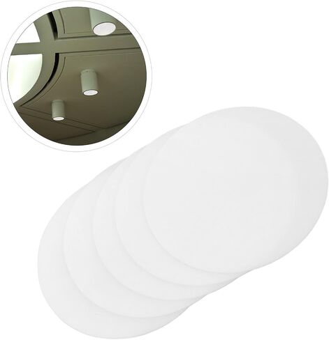 Balacoo 10pcs Acrylic LED Spotlight Diffuser Cover with Matte Surface Technology and Anti-glare Feature, Universal Fit Ceiling Light Cover Replacement for Offices and Household Interiors in Kuwait