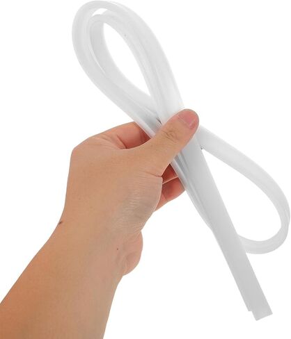 BESPORTBLE LED Light Strip Diffuser Channel with Pvc Material and U Shape Design, Featuring Glare Reduction and Easy Installation for Indoor Use in Holiday Decoration or Reading in Kuwait