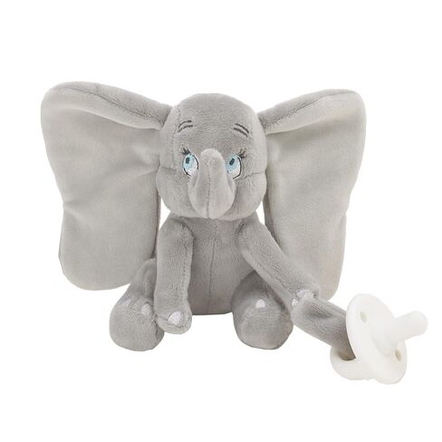 Disney Dumbo Grey Super Soft Plush Pacifier Buddy in Kuwait