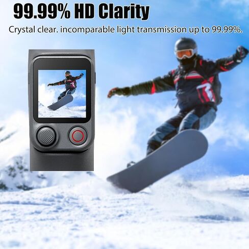 PCTC 3 Pack Screen Protector for DJI Osmo Mobile 8 Pro Accessories | 9H Hardness Tempered Glass, Anti-Scratch, Bubble-Free, HD Clear, Anti-Fingerprint in Kuwait