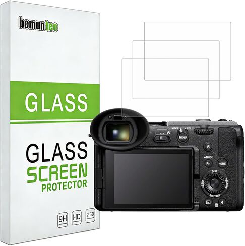 Tempered Glass 3 Pack Screen Protector For Sony FX2 | HD Clarity,Buble Free,Anti Scratch,9H Hardness in Kuwait