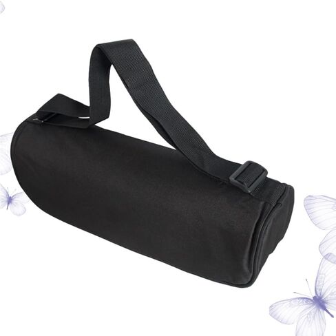 Hemobllo Nylon Case Tripod Capacity with Storage Bag Large Smooth and Zipper, Portable Organizer Pouch Lightweight Black Carrying Camera for Outdoor Travel Use for Men and Women in Kuwait