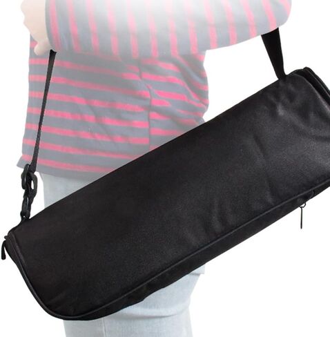 Hemobllo Nylon Case Tripod Capacity with Storage Bag Large Smooth and Zipper, Portable Organizer Pouch Lightweight Black Carrying Camera for Outdoor Travel Use for Men and Women in Kuwait