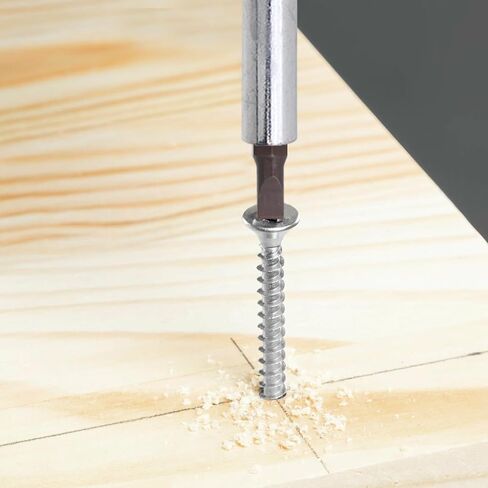 Antrader 1" Long 1/4" Hex Shank 5mm Magnetic Slotted Tip Screwdriver Bits | 12Pcs Flat Screwdriver Bits For Daily Repair Work,S2 High-Strength Steel, Wear-Resistant & Long Service Life in Kuwait