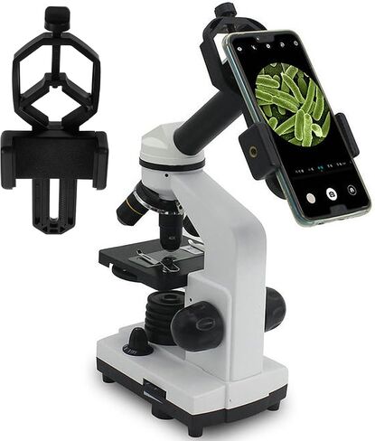 MERRYHAPY Portable Material 360 Rotation Plastic Degree Photography, Telescope Holder Clip for Compatible 61-93mm and 22-44mm Phone Smartphone Phones Eyepieces, for Outdoor and Camping Use in Kuwait