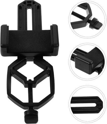 Universal 61-93mm for Phones Clip Mobile Holder Telescope Phone 360° Rotation Compatible 22-44mm Eyepiece for Bird Watching and Traveling in Kuwait