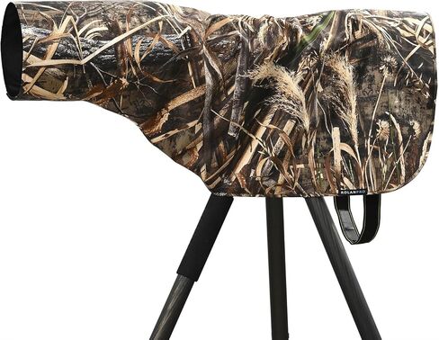 Rolanpro M Rain Cover for Sony FE 100-400mm F4.5 GM OSS Grass Camo in Kuwait