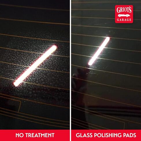 Griot's Garage 3" Glass Polishing Pads, Buffing Discs for Car Windows, Windshields, Shower Doors, and More, 10665, Set of 3 in Saudi Arabia