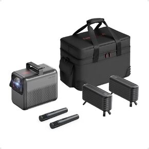 Nebula X1 4K Laser Projector, 3,500 ANSI Lumens, Dolby Vision | 56,000:1 Contrast, ISF and TÜV-Certified, Auto-Align Gimbal, Google TV, for Indoor and Outdoor in Saudi Arabia