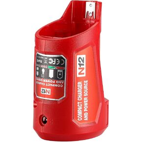 DONGPUCUN 12V Power Source Replacement for Milwaukee M-12 Battery with 2.1A Wall Plug, USB Port & DC 12V Outlet Portable Heated Jacket Battery Adapter for Milwaukee in Saudi Arabia