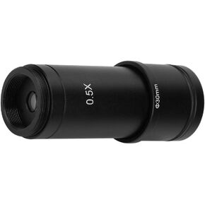C Mount Adapter 0.5X, Microscope CCD Camera Lens Adapter with Blue Anti Reflective Coating, for 23.2mm 30mm 30.5mm Eyepiece in Saudi Arabia