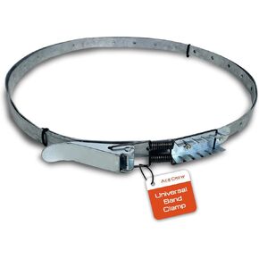 AceCrew Dust Collector Band Clamp One-Size-Fits-Most 11-1/2" to 24-1/2" Hose Clamp Stainless Steel Dust Strap in Kuwait