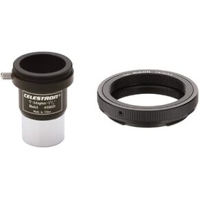 Celestron 93625 Universal 1.25-inch Camera T-Adapter & 93402 T-Ring for Nikon Camera Attachment in Kuwait