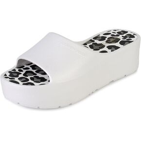 Lemon Jelly Women's Enyd Platform Sandals - Cute Water-Friendly Comfort Wedges for the Beach or Casual Wear - Super Lightweight Slip-On Flip Flops for Ladies in Saudi Arabia