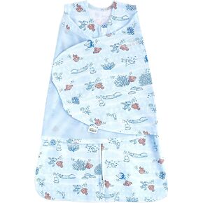 HALO Disney Baby 100% Cotton Sleepsack Swaddle, 3-Way Adjustable Wearable Blanket, TOG 1.5, Winnie Frolic, Newborn, 0-3 Months in Kuwait