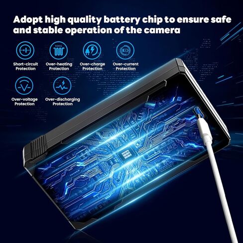 2 Pack 8800mAh 7.7V Upgrade LIT-22 Battery Rechargeable Lithium Battery for SPYPOINT Trail Camera, Compatible with Flex-M, Flex-S, FLEX-G36, Flex-Plus Cellular Trail Cameras (Includes Type-C Cable) in Kuwait