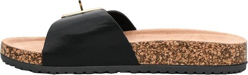 Corkys Footwear Women's Road Trip Sandal – Featuring a Wide Band With an Adjustable Buckle and a Lightly Cushioned Insole with Soft Lining for All-Day Wear in Kuwait