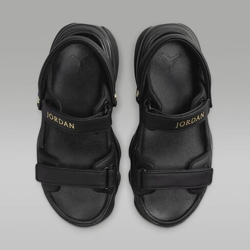 Jordan Deja Women's Sandals (FN5036-001, Black/Metallic Gold) Size 12 in Kuwait