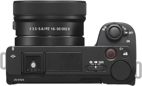 Sony Alpha ZVE10 II - APS-C Interchangeable Lens Mirrorless Content Creators’ Camera - Black - with Lens (Value Bundle) in Saudi Arabia