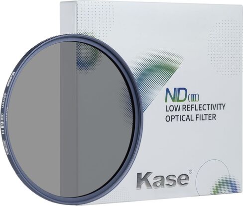 Kase Screw-in ND64 6 Stop ND III Filter Multicoated Tempered Hardened Optical Glass Anti-Flare Low Reflection (55mm) in Kuwait