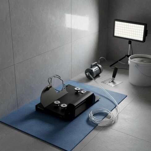 Tile Chamfering Jig with Water Hose Wet Cutting Angle Chamfering Tool Tile Cutter Tool for Tilers, Handymen in Kuwait