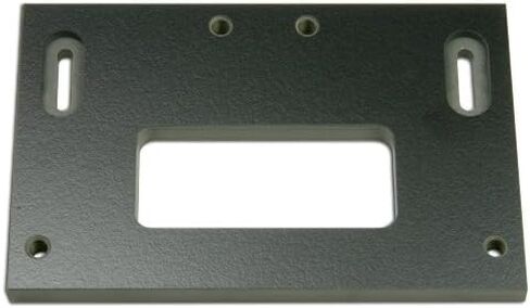 Woodhaven 8570 1" x 2-1/4" Lockset Jig | 1" x 2-1/4" lockset plate mortise, cnc 10mm phenolic, no nail holes, attaches to 3/4" fence in Kuwait