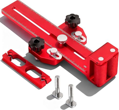 Thin Rip Jig Safety One Way Roller Bearing, Table Saw Jig Guide for Repetitive Narrow Strip Cuts, Fits 3/8" x 3/4" T Slot & U Slot, 1/4" x 3/8" T-Slot, Works with Table Saw, Band Saw & Router Table in Kuwait