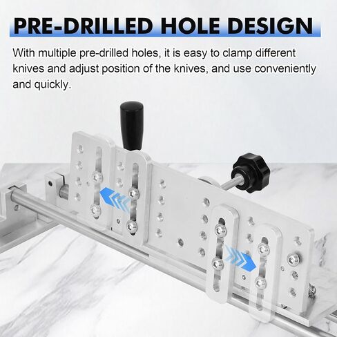 Belt Grinder Knife Jig, Sliding Bevel Guide 85°-180° | Smooth Sliding Design for Consistent Professional Bevel Grinding, Knife Sharpening, Blade Making, DIY Knife Polishing in Kuwait