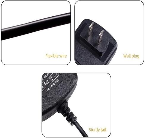 6V 1A Adapter for Sony PCM-D100 PCM-D50 Linear PCM Recorder Power Supply Cord Cable PS Wall Home Battery Charger Mains PSU in Kuwait