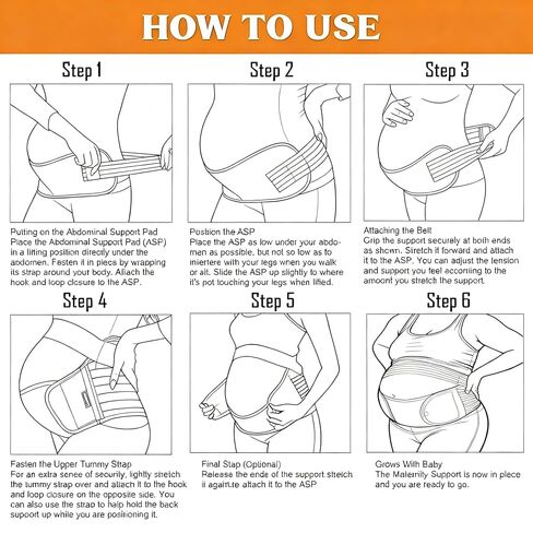 Plus Size Pregnancy Belly Band – Extra Large Maternity Support Belt for Belly, Waist & Back Pain Relief – Adjustable & Breathable Belly Band for 4XL Moms (Fits Waist 55"-67",Beige) in Kuwait