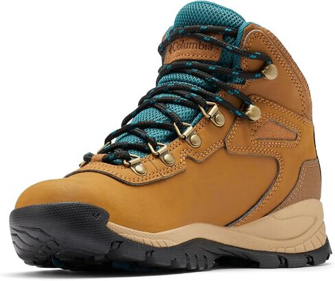 Columbia Womens Newton Ridge Lightweight Waterproof Hiking Boot, Elk/River Blue, 10.5 Wide in Kuwait