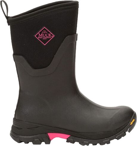 Women's Arctic Ice Mid Boot + Vibram Arctic Grip A.T., Black, Size 8(M) in Kuwait