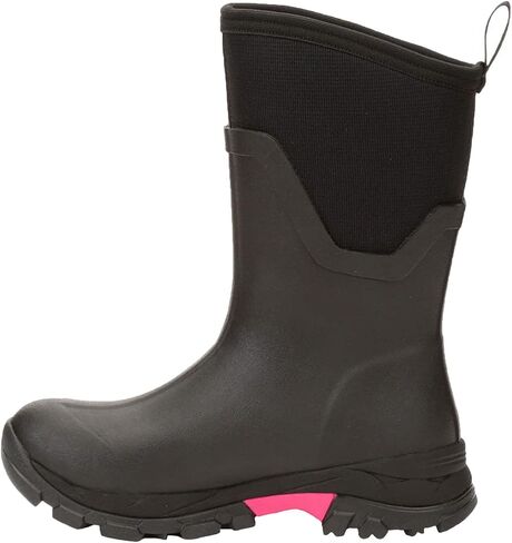 Women's Arctic Ice Mid Boot + Vibram Arctic Grip A.T., Black, Size 8(M) in Kuwait