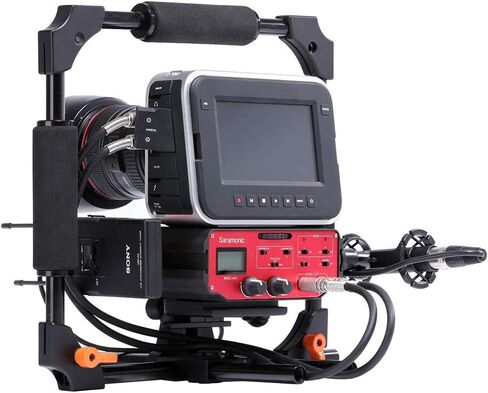 Saramonic BMCC-A01 2 Channel XLR Audio Adapter for BlackMagic Design Camera (Black / Red) in Kuwait