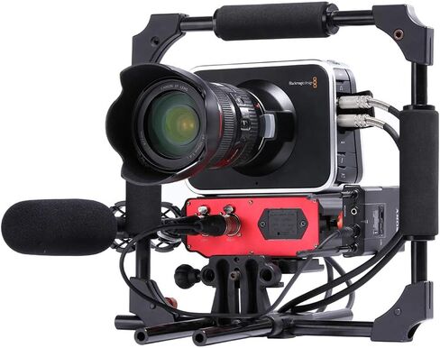 Saramonic BMCC-A01 2 Channel XLR Audio Adapter for BlackMagic Design Camera (Black / Red) in Kuwait