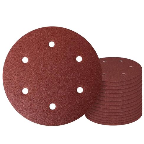 40 Sheets Sanding Discs Kit, 60/80/100/120/150/180/240/320 Grit, 5 inch Sandpaper Sander Round Sand Paper for Orbital Sanders,Premium PE Backing, Wood, Metal, Auto Sandpaper Assortment in Kuwait