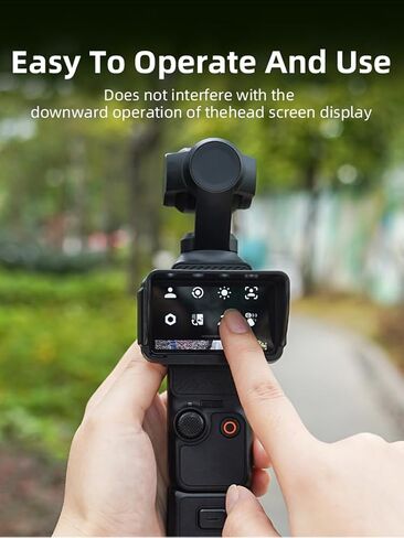 for DJI Osmo Pocket 3 4 Screen Sunshade Cover Hard PC Sun Hood Protector Accessories in Kuwait