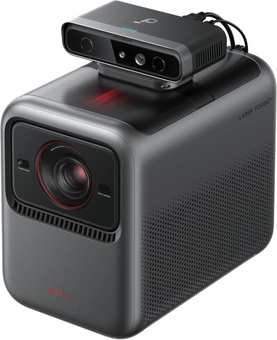 Nebula X1 4K Laser Projector, 3,500 ANSI Lumens, Dolby Vision | 56,000:1 Contrast, ISF and TÜV-Certified, Auto-Align Gimbal, Google TV, for Indoor and Outdoor in Saudi Arabia
