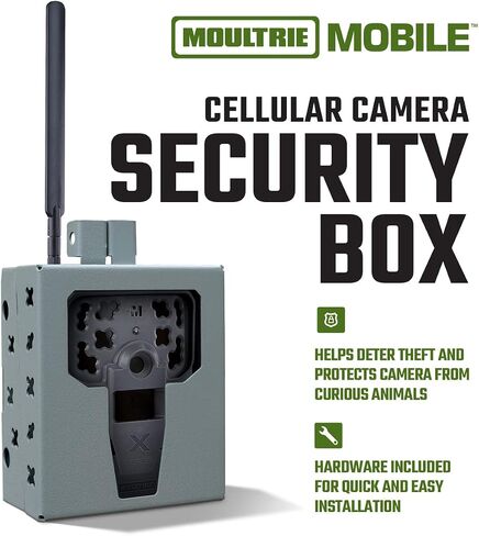 Moultrie Mobile Cellular Camera Security Box, 720p in Kuwait