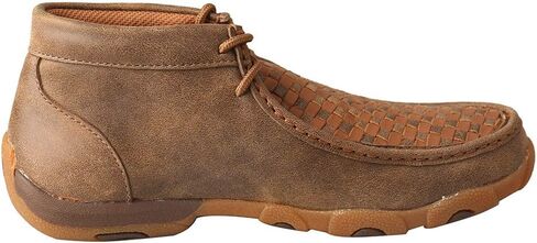 Twisted X Women's Chukka Driving Moc, Moc Toe, Bomber & Checkered Vamp, 6.5 M in Kuwait
