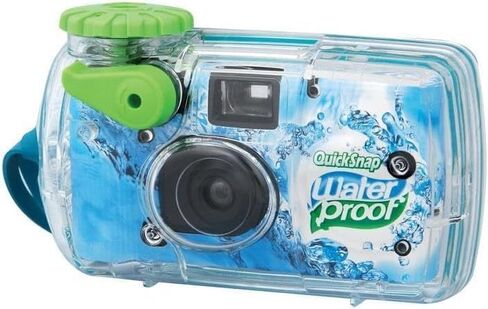Fujifilm QuickSnap Waterproof 35mm Single Use Camera with Bonus Microfiber Cleaning Cloth... in Kuwait