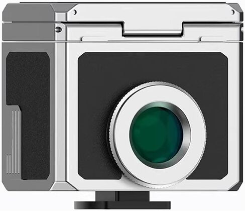 28mm Camera Waist Level Viewfinder, External Optical Viewfinder with 35/50mm Frame Lines, Cold Shoe Mount for 135 Format Cameras, Precise Framing in Street & Low-Angle Shooting Black in Kuwait