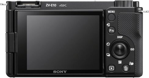 Sony Alpha ZV-E10 - APS-C Interchangeable Lens Mirrorless Vlog Camera Kit - Black (Renewed) in Kuwait