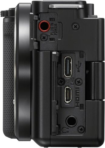Sony Alpha ZV-E10 - APS-C Interchangeable Lens Mirrorless Vlog Camera Kit - Black (Renewed) in Kuwait