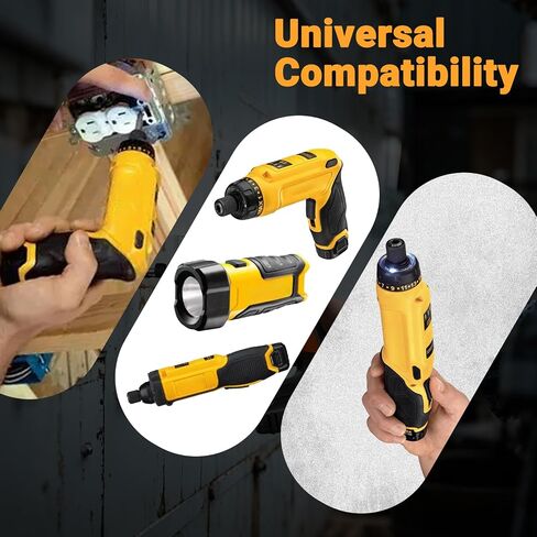 Shentec 2 Pack 2000mAh 8V Battery Compatible with DEWALT DCB080 | DCF680N1 DW4390 DCF680N2 DCF680G2 Pod Style Battery in Saudi Arabia
