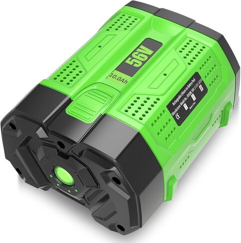1 Pack 10Ah 56 Volt Battery Replacement for EGO Batteries(Green) | Compatible with EGO 56V Battery BA1400T BA2800T BA4200T BA5600T BA2242T BA3360T BA4480T in Saudi Arabia