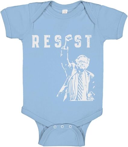Indica Plateau Resist Bernie Sanders Political Action Protest Infant Romper in Kuwait