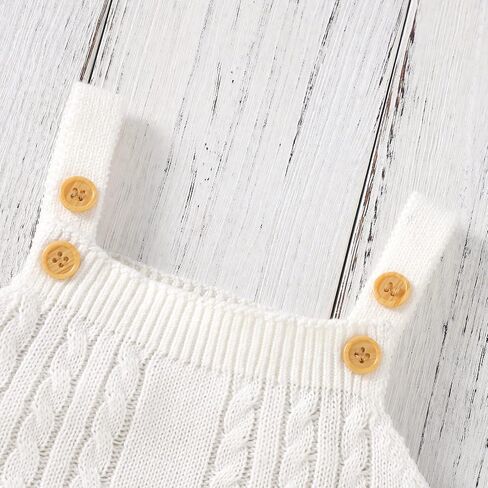 Newborn Unisex Baby Romper 0-18M Soft Knit Onepiece Sleeveless Jumpsuit Gift in Kuwait