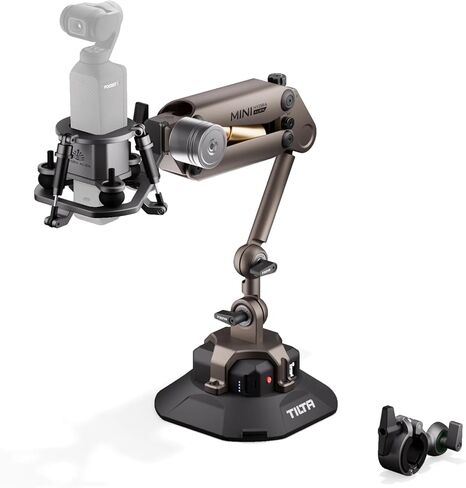 Tilta Hydra Alien Mini Master Kit – Desert Beige | for Vehicle-Mounted Cinematography | Compatible with DJI Action 3/4, Pocket 3, Insta360 X4/X3 | Hydraulic Damping | Shock Absorbers HDA-T15-E-DB in Kuwait